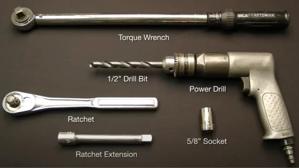 Required Tools to to Attach a Tow Bar to 2002 Dodge RAM 1500