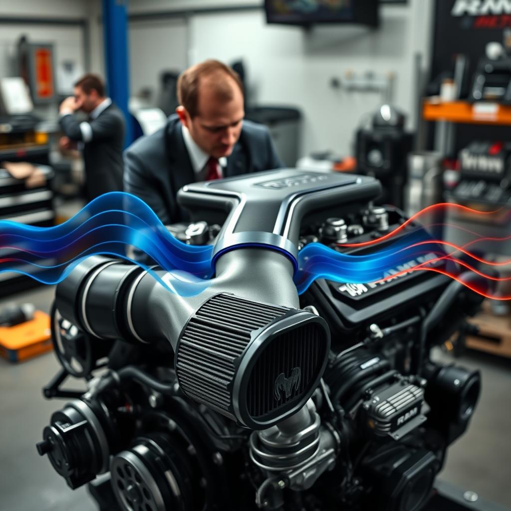 cold air intake benefits for RAM Hemi